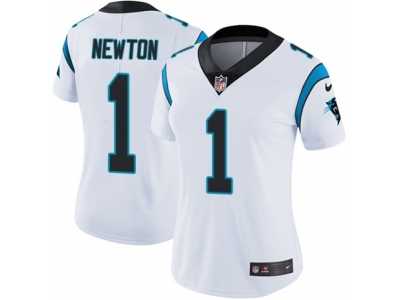 Women's Nike Carolina Panthers #1 Cam Newton Vapor Untouchable Limited White NFL Jersey