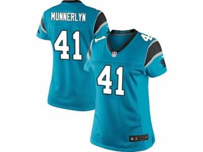 Women's Nike Carolina Panthers #41 Captain Munnerlyn Limited Blue Alternate NFL Jersey