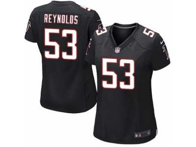Women's Nike Atlanta Falcons #53 LaRoy Reynolds Limited Black Alternate NFL Jersey