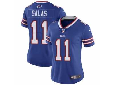 Women's Nike Buffalo Bills #11 Greg Salas Vapor Untouchable Limited Royal Blue Team Color NFL Jersey