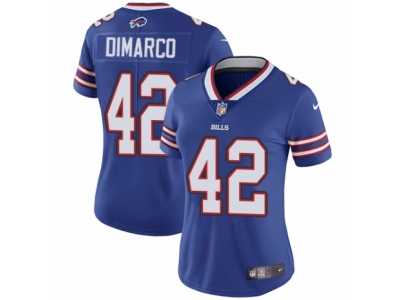 Women's Nike Buffalo Bills #42 Patrick DiMarco Vapor Untouchable Limited Royal Blue Team Color NFL Jersey