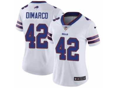 Women's Nike Buffalo Bills #42 Patrick DiMarco Vapor Untouchable Limited White NFL Jersey