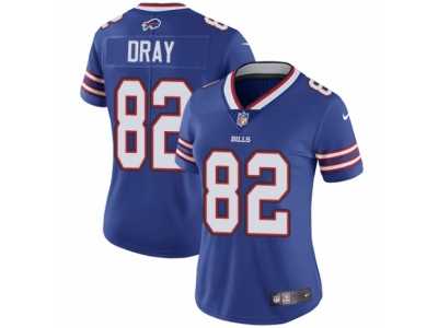 Women's Nike Buffalo Bills #82 Jim Dray Vapor Untouchable Limited Royal Blue Team Color NFL Jersey