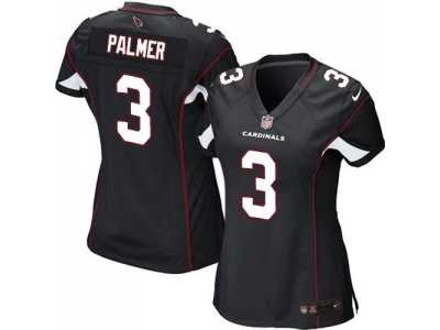 Women Nike Arizona Cardinals #3 Carson Palmer black jerseys