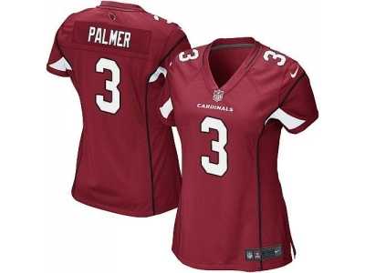 Women Nike Arizona Cardinals #3 Carson Palmer red jerseys