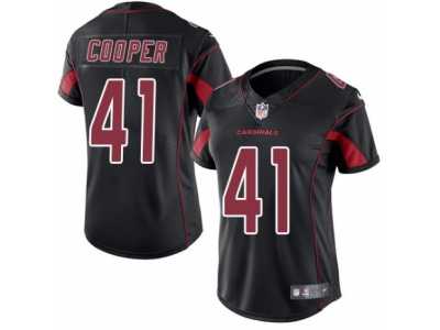 Women's Nike Arizona Cardinals #41 Marcus Cooper Limited Black Rush NFL Jersey