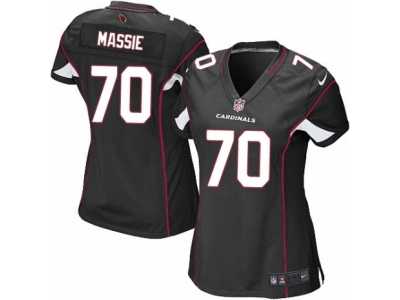 Women's Nike Arizona Cardinals #70 Bobby Massie Limited Black Alternate NFL Jersey