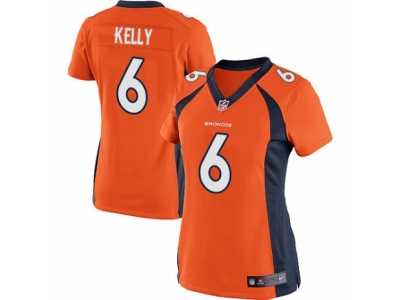 Women's Nike Denver Broncos #6 Chad Kelly Limited Orange Team Color NFL Jersey