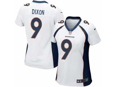 Women's Nike Denver Broncos #9 Riley Dixon Game White NFL Jersey