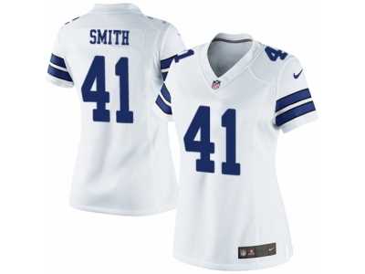 Women's Nike Dallas Cowboys #41 Keith Smith Limited White NFL Jersey