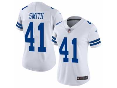 Women's Nike Dallas Cowboys #41 Keith Smith Vapor Untouchable Limited White NFL Jersey