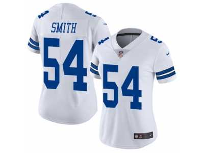 Women's Nike Dallas Cowboys #54 Jaylon Smith Vapor Untouchable Limited White NFL Jersey
