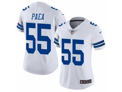 Women's Nike Dallas Cowboys #55 Stephen Paea Vapor Untouchable Limited White NFL Jersey