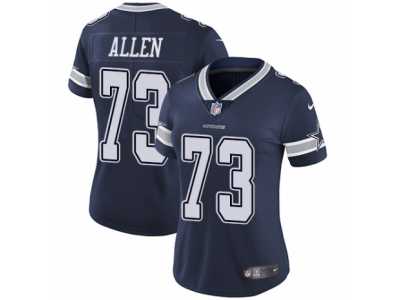 Women's Nike Dallas Cowboys #73 Larry Allen Vapor Untouchable Limited Navy Blue Team Color NFL Jersey