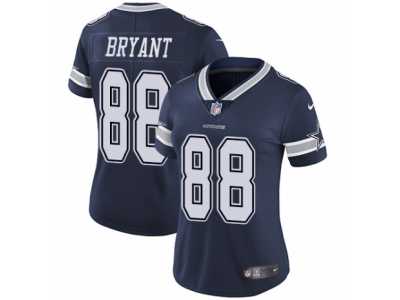 Women's Nike Dallas Cowboys #88 Dez Bryant Vapor Untouchable Limited Navy Blue Team Color NFL Jersey