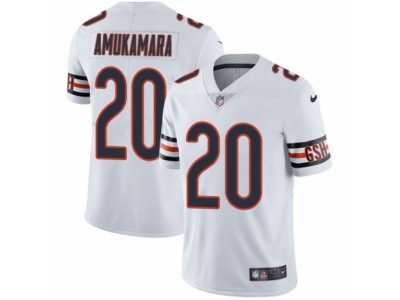 Men's Nike Chicago Bears #20 Prince Amukamara Vapor Untouchable Limited White NFL Jersey