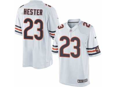 Men's Nike Chicago Bears #23 Devin Hester Limited White NFL Jersey