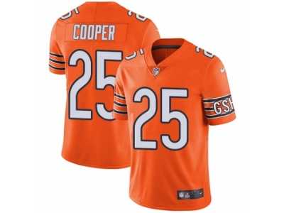 Men\'s Nike Chicago Bears #25 Marcus Cooper Vapor Untouchable Limited Orange Rush NFL Jersey
