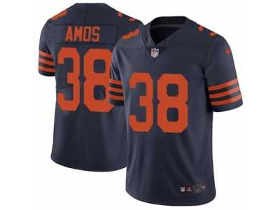 Men's Nike Chicago Bears #38 Adrian Amos Vapor Untouchable Limited Navy Blue 1940s Throwback Alternate NFL Jersey