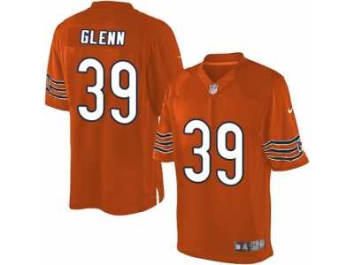 Men's Nike Chicago Bears #39 Jacoby Glenn Limited Orange Alternate NFL Jersey