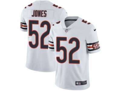 Men's Nike Chicago Bears #52 Christian Jones Vapor Untouchable Limited White NFL Jersey