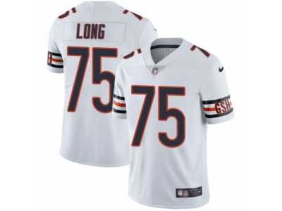 Men's Nike Chicago Bears #75 Kyle Long Vapor Untouchable Limited White NFL Jersey
