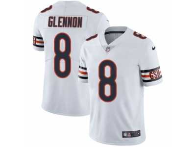 Men's Nike Chicago Bears #8 Mike Glennon Vapor Untouchable Limited White NFL Jersey