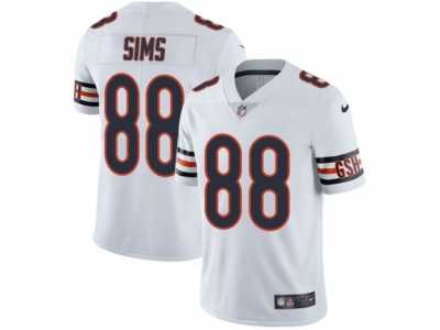 Men's Nike Chicago Bears #88 Dion Sims Vapor Untouchable Limited White NFL Jersey