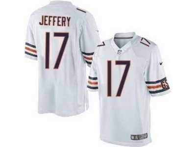 Nike Chicago Bears #17 Alshon Jeffery white Jerseys(Limited)