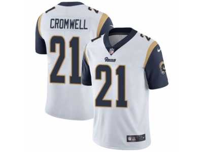 Youth Nike Los Angeles Rams #21 Nolan Cromwell Vapor Untouchable Limited White NFL Jersey