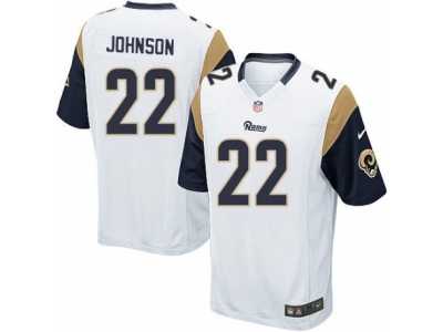 Youth Nike Los Angeles Rams #22 Trumaine Johnson White Alternate Stitched NFL Jersey