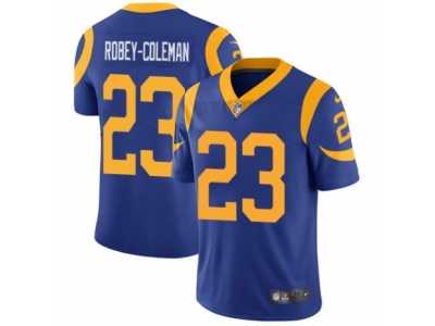 Youth Nike Los Angeles Rams #23 Nickell Robey-Coleman Vapor Untouchable Limited Royal Blue Alternate NFL Jersey