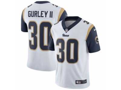 Youth Nike Los Angeles Rams #30 Todd Gurley Vapor Untouchable Limited White NFL Jersey