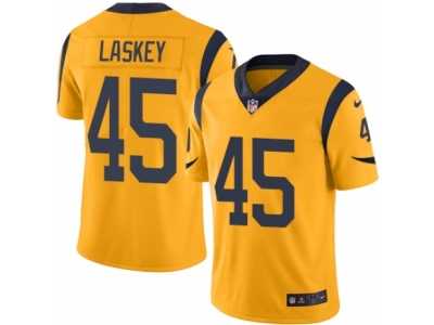 Youth Nike Los Angeles Rams #45 Zach Laskey Limited Gold Rush NFL Jersey