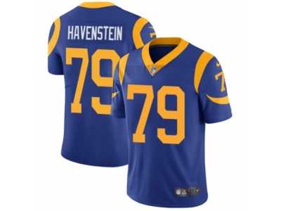 Youth Nike Los Angeles Rams #79 Rob Havenstein Vapor Untouchable Limited Royal Blue Alternate NFL Jersey