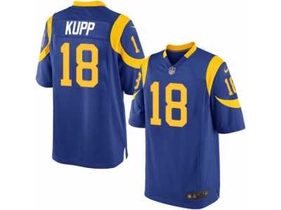 Youth Rams #18 Cooper Kupp Royal Blue Alternate Stitched NFL Elite Jersey