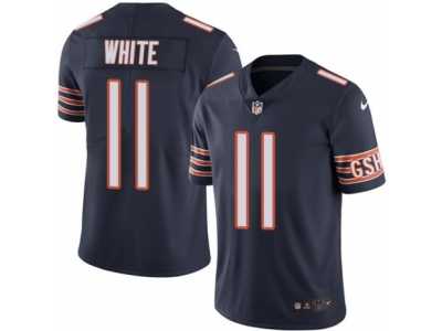 Nike Youth Bears #11 Kevin White Navy Blue Stitched NFL Limited Rush Jersey