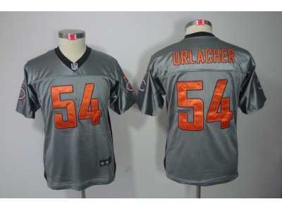 Nike Youth Chicago Bears #54 Brian Urlacher Grey Shadow Jerseys