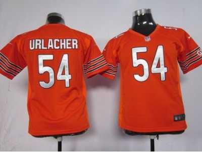 Nike Youth Chicago Bears #54 Brian Urlacher Orange jerseys