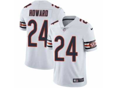 Youth Nike Chicago Bears #24 Jordan Howard Vapor Untouchable Limited White NFL Jersey