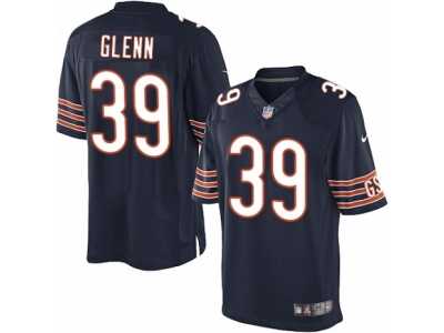 Youth Nike Chicago Bears #39 Jacoby Glenn Limited Navy Blue Team Color NFL Jersey