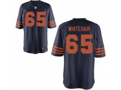 Youth Nike Chicago Bears #65 Cody Whitehair Navy Blue Throwback Alternate NFL Jersey