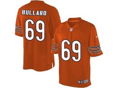 Youth Nike Chicago Bears #69 Jonathan Bullard Limited Orange Alternate NFL Jersey