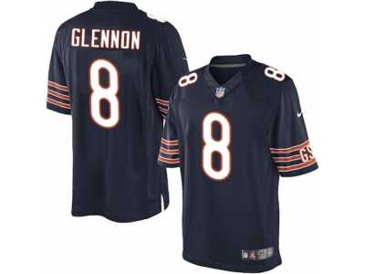 Youth Nike Chicago Bears #8 Mike Glennon Limited Navy Blue Team Color NFL Jersey