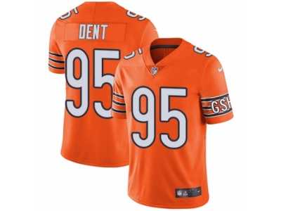 Youth Nike Chicago Bears #95 Richard Dent Vapor Untouchable Limited Orange Rush NFL Jersey