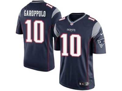 Youth Nike New England Patriots #10 Jimmy Garoppolo Navy Blue Team Color NFL Jersey
