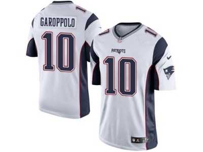 Youth Nike New England Patriots #10 Jimmy Garoppolo White NFL Jersey