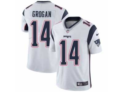 Youth Nike New England Patriots #14 Steve Grogan Vapor Untouchable Limited White NFL Jersey