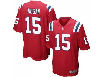 Youth Nike New England Patriots #15 Chris Hogan Red Alternate Stitched NFL Elite Jersey