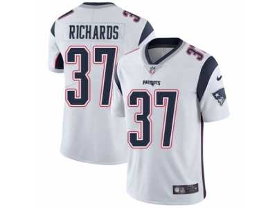 Youth Nike New England Patriots #37 Jordan Richards Vapor Untouchable Limited White NFL Jersey